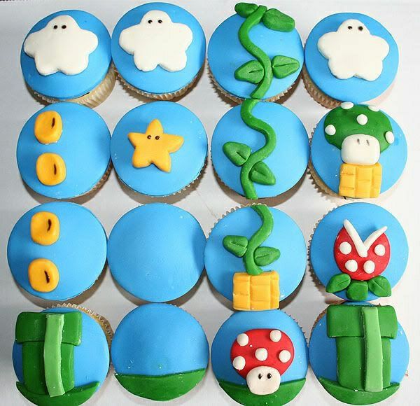 super mario postavy-super mario obrázky-super-mario-znaky-skvelé-koláče-order-cupcakes-zdobiť