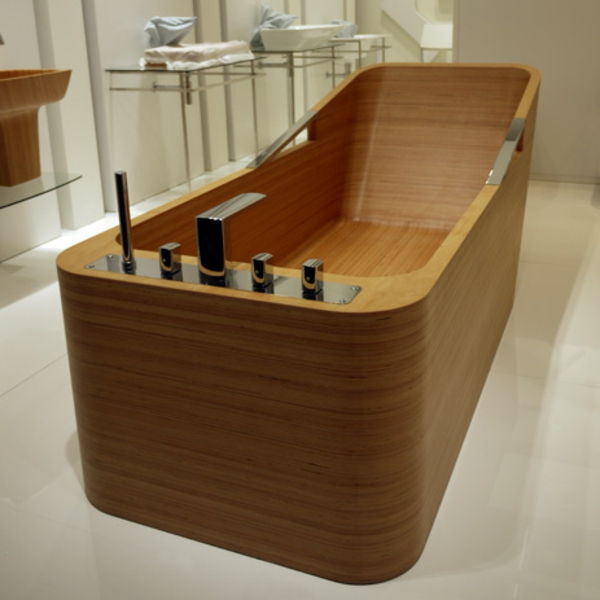 süper Modern - Banyo-den-odun banyo tasarımı