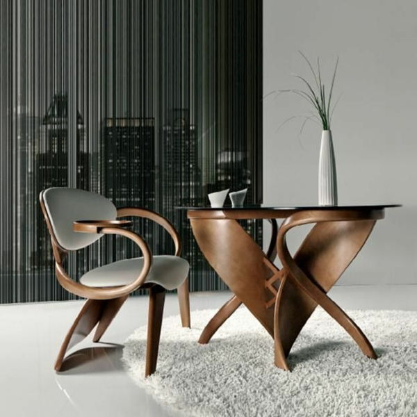 super-moderne-masă de-lemn-living