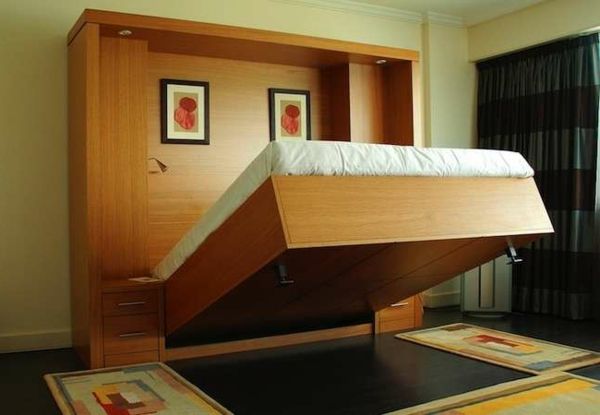 make-süper pratik düzen fikirler-katlama Bette odalı-set-yatak oda +