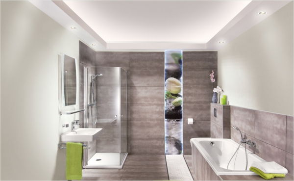 super-krásne osvetlenie Moderný dizajn v kúpeľni
