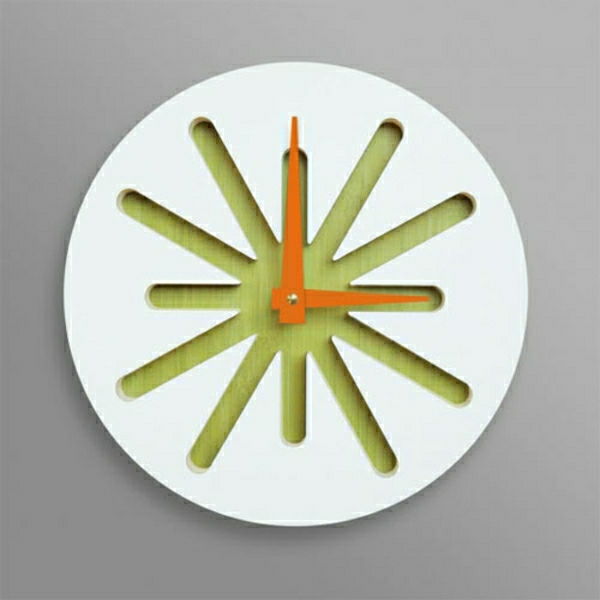 super-nádherné-clock krásny moderné nástenné hodiny s prácou fascinujúcim dizajnu