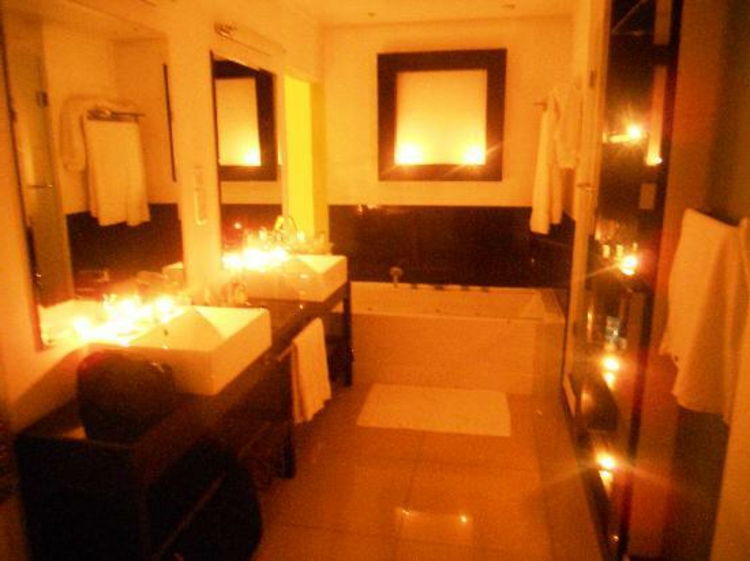 Banyo-ışık dekore-şık-asil-özellikle sıcak romantik-by-özel-anları
