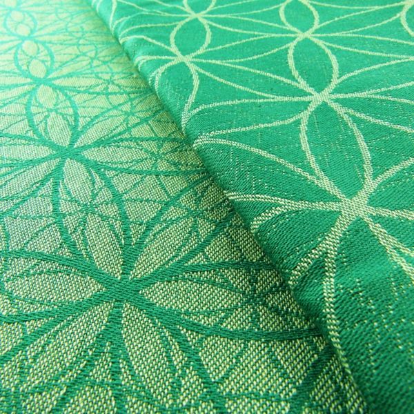 symbolisk-mönster mattan-in-grön-grön-mattan-golv-golv vardagsrum