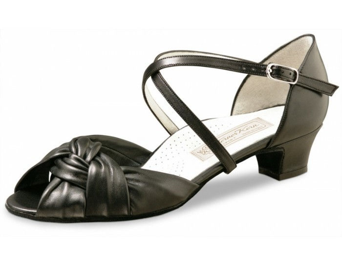 tanečné topánky Ulla-3-4-nappa black-comfort-Ulla-34 nappa-black-comfort-Werner nukleárnej-317