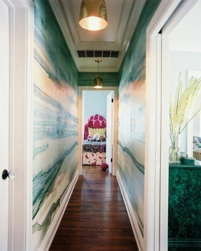 duvar kağıdı fikirler-için-koridor-renkli-hatları