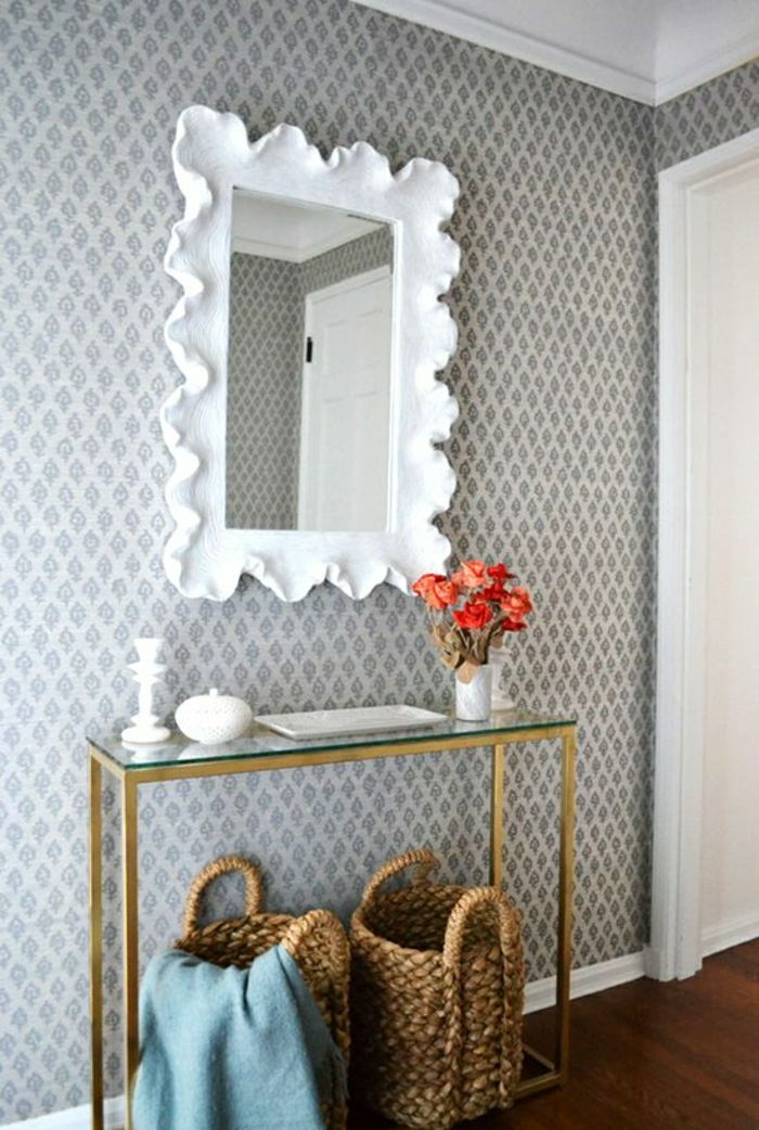 wallpaper-corridoio-make-parete di colore e grigio-wall-corridoio