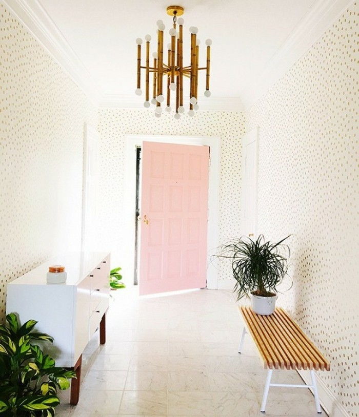 wallpaper-korridor-idéer-to-punch-in-beige färg