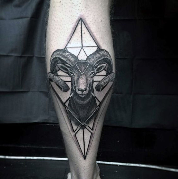 tatuaż na łydce, tatuaż nóg, motywy tatuażu dla mężczyzn, ram