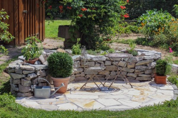 stenen voor de tuin - modern ontwerp