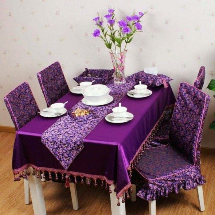 tischdeko-violetinė-A-mūsų-idėjos-už-išvaizdus violetinė dekoravimas