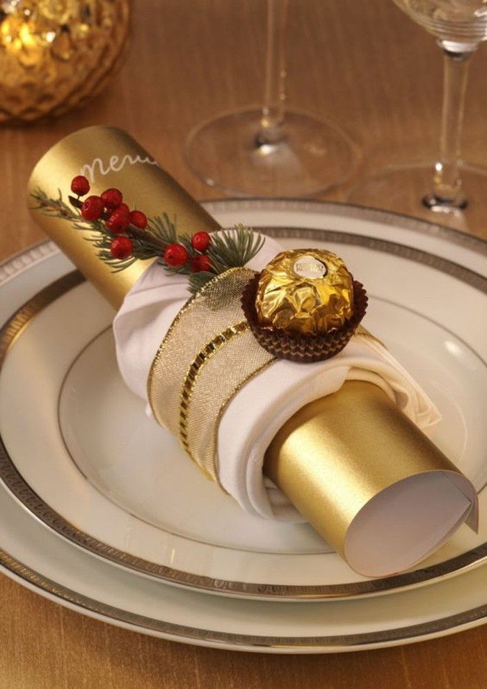 tischdeko-sau-priėmimo vogelbeeren saldainiai išmintingas plokštės-su aukso ornamentais