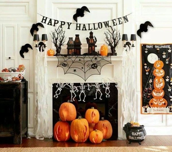 grande decoração de Halloween idéias em si, artesanato