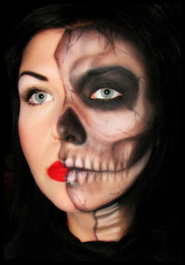 grandes Halloween idéias make-up