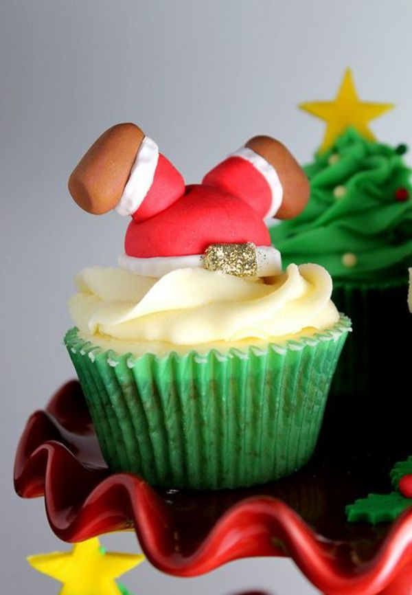 -Stor idéer-för-Weihnachtscupcakes Idéer cupcakes-för-jul-to-dekorera