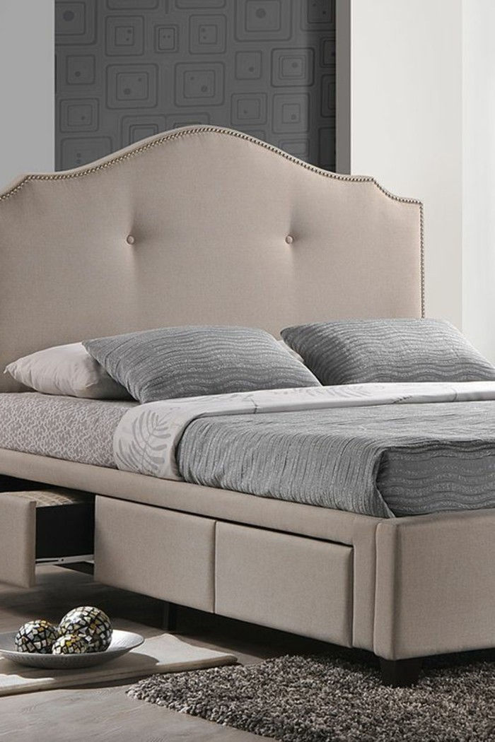 mare-design-de-capitonate-dormitor cu pat cu paturi cutie