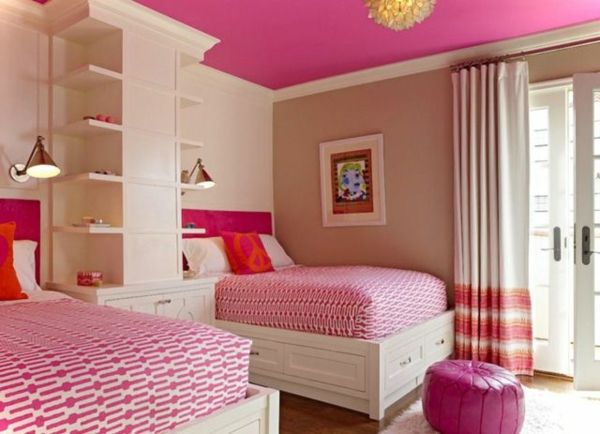 -tolles-spálňa-in-ružovej farbe
