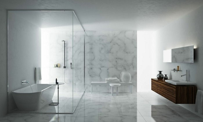 Didžioji vonios kambarys-su-modernus-dušo kabina-of-stiklo