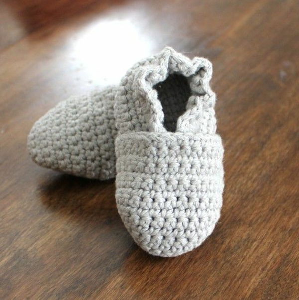 sapatos grande-design-crochet-bebê - grande-ideias-para-Häkeleien