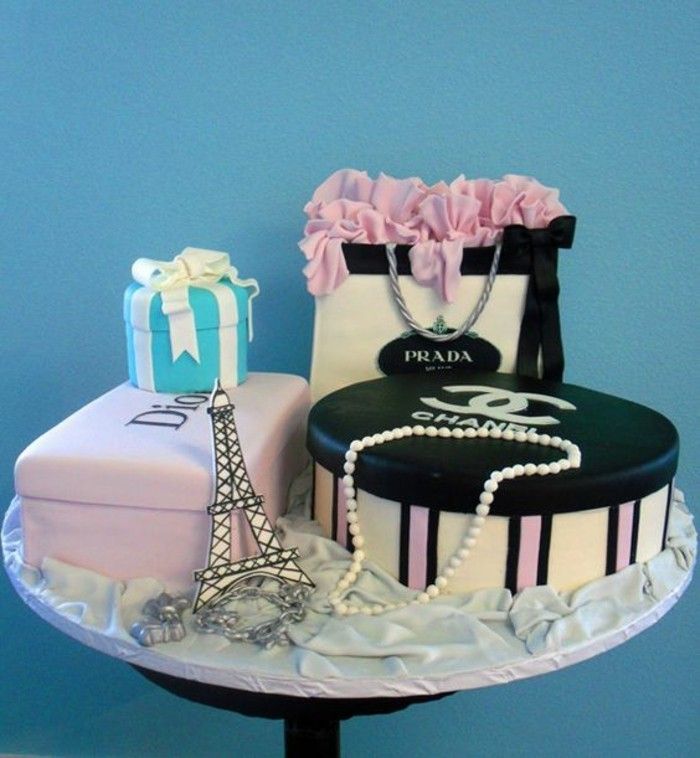 pie-to-18-narodeniny Geburtstagstorten nafukovať-pie-to-18-Chanel narodeniny strana diorovské