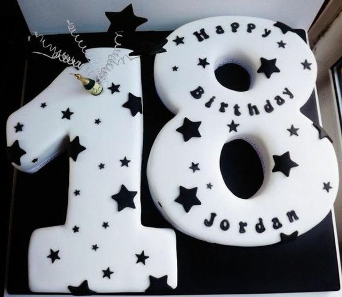 pie-to-18-narodeniny torta Geburtstagstorten - ku 18-narodenín šampanské