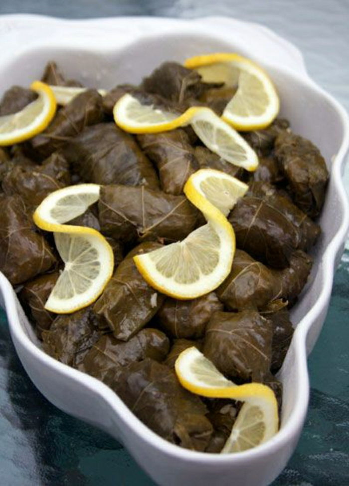 traditionell grekisk-food-dolmadakia