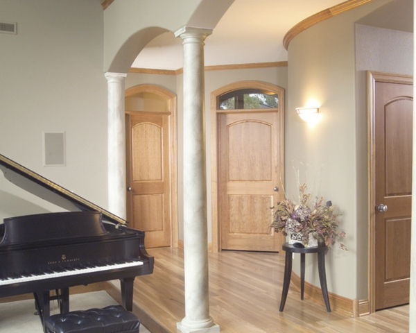tradicional-design de interiores-portas de madeira interiores-portas em madeira