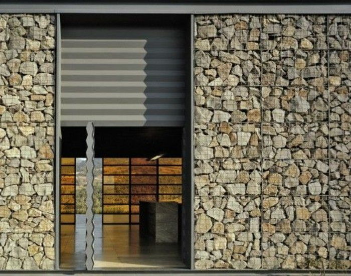 drywall-se-z-naravni kamen-dekosteinwand-vgrajen za-the-house
