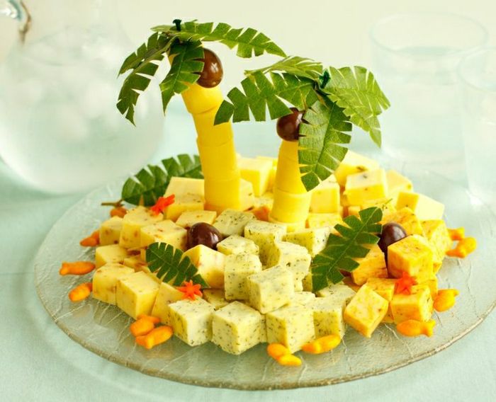 Atogrąžų Vaikams gimtadienio Sūris sala saldus ir kūrybingi