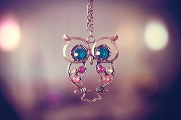 Schmuck-owl-chic-ädel-moderna-särskilt-chic-metall-edelsteinchen-herausstechend