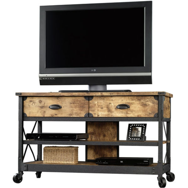 tv-table-on-roll-off-wood-made-alb-fundal-design modern