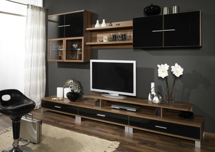 tv-wall-own-build-a-pekný luxusný-TV-wall-own-build