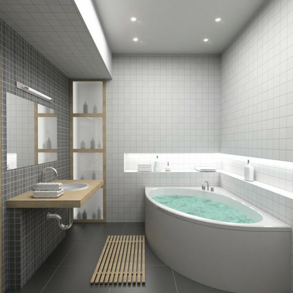 ultra-pra-dizajn interiéru v kúpeľni stropné svietidlá