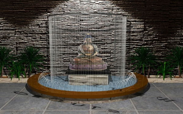 ultra-moderno-design-by-Buddha vodnjak