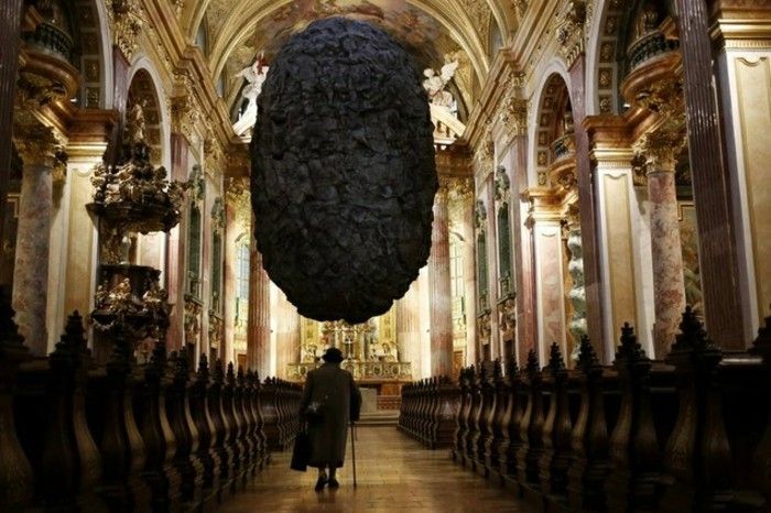 Unic-baroc arhitectura-iezuit biserica-in-Viena-Austria