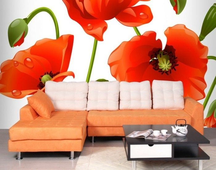 Unikalūs foto-tapetai-gėlės-gražus dizainas-in-svetainė