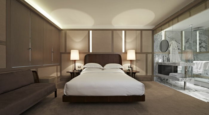 Unikátny obytná idea Modern-spálňa-s-elegantným osvetlením