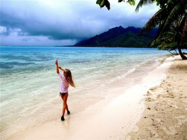Holiday-Prancūzų Polinezija Spalvingas nuotrauka