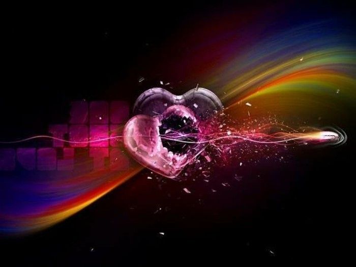 valentines tapet interessant-hjerte-vakre-fargerike-bakgrunn