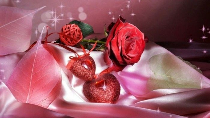 valentines tapet rose-lilla bakgrunn