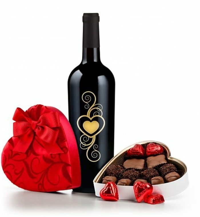 valentinovo ozadje steklenica za vino in belo-ozadje