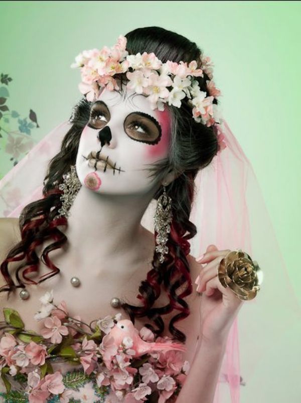 fantastiska Halloween makeup idéer