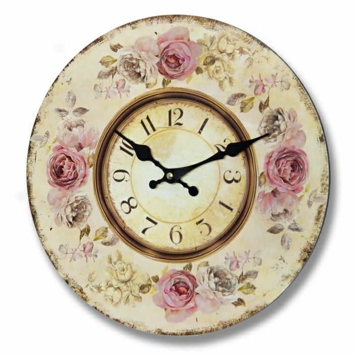 vintage stenska ura-Podli-šik slogu romantične in spogledljiva