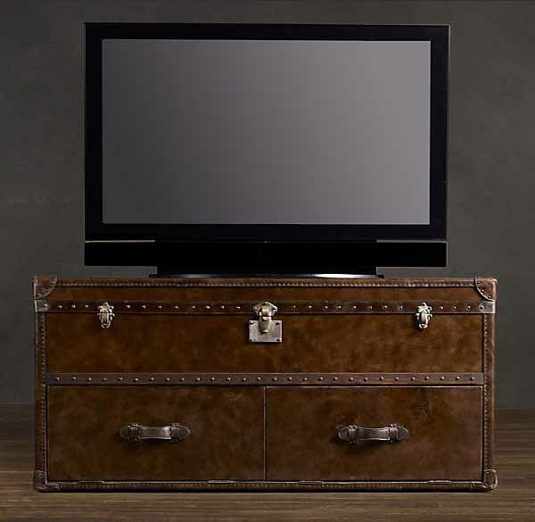 vintage-leather-furniture-table-for-tv-zaujímavá fotka