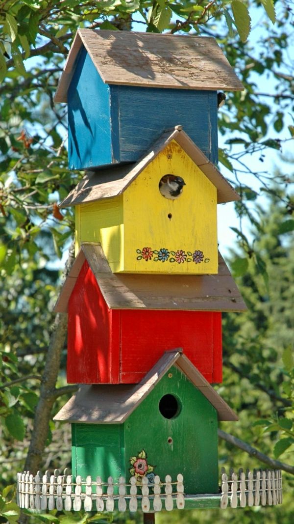 ptak podajnik-Original Garden Decoration