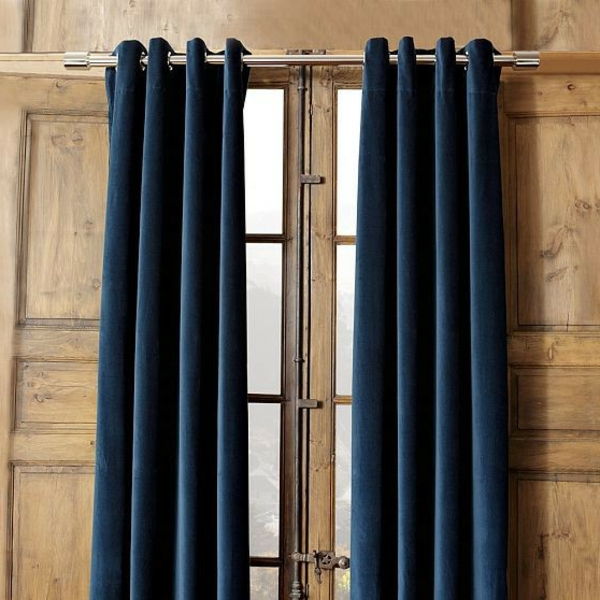gardiner-of-sammet modern blå