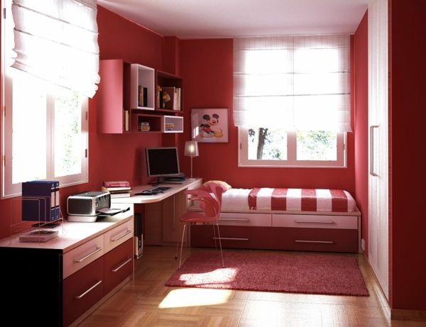 pareti e rosso-sottolineatura-in-vivaio