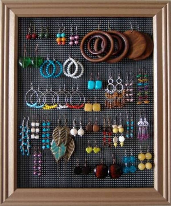 Kreativ ide for smykker lagring