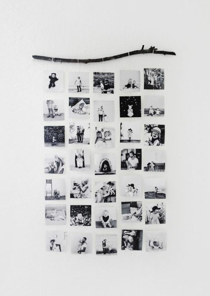 Wanddeko-selv-make-veggdekorasjon-ideer-familiebilder-messig-veggen