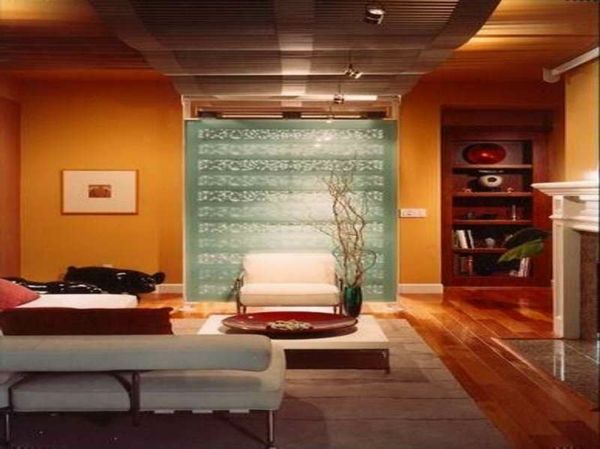 Nápady na nástěnné nátery pre obývaciu izbu - krásne farby